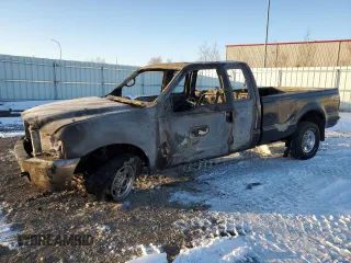 2002 Ford Super Duty F-250 XL with VIN 1FTNX21S02ED60145, listed as a Copart auction lot 48237514 with 0 mi miles and Salvage Title. Bid and sale history available at carsss.com. Image 1.