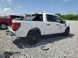 2024 Ford F-150 STX with VIN 1FTEW2K58RKE25993, listed as a Copart auction lot 54456535 with 8,552 mi miles and Salvage Title. Bid and sale history available at carsss.com. Image 3.