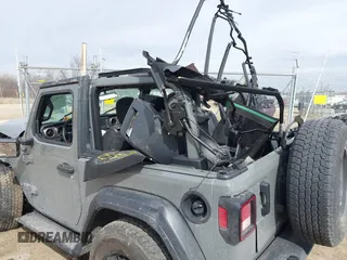2018 Jeep Wrangler Sport S with VIN 1C4GJXAGXJW197483, listed as a IAAI auction lot 41825305 with 64,173 mi miles and . Bid and sale history available at DreamBid. Image 6.