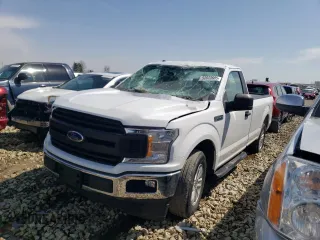 2019 Ford F-150 XL with VIN 1FTMF1CB5KKC01449, listed as a Copart auction lot 52822685 with 78,905 mi miles and Salvage title. Bid and sale history available at DreamBid. Image 1.