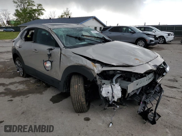 2024 Mazda CX-30 S Premium with VIN 3MVDMBDM3RM695033, listed as a Copart auction lot 52922055 with 15,996 mi miles and Salvage title. Bid and sale history available at DreamBid. Image 4.