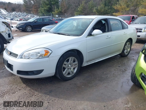 2011 Chevrolet Impala LT Fleet z VIN 2G1WG5EKXB1302585, wystawiony jako IAAI lot #41467855 z przebiegiem 121 002 mil mil oraz . Historia ofert i sprzedaży dostępna na DreamBid. Obrazek 2.