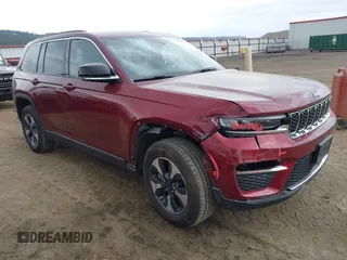2024 Jeep Grand Cherokee z VIN 1C4RJYB69RC132500, wystawiony jako IAAI lot #42553951 z przebiegiem 20 990 mil mil oraz . Historia ofert i sprzedaży dostępna na DreamBid. Obrazek 1.