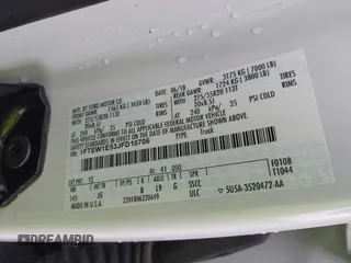 2018 Ford F-150 XL с VIN 1FTEW1E53JFD10706, выставлен на аукционе IAAI как лот 42327749 с пробегом 126 518 миль миль и . История ставок и продаж доступна на DreamBid. Изображение 9.