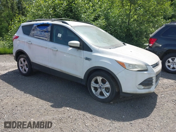 2014 Ford Escape SE z VIN 1FMCU9GX0EUC02583, wystawiony jako IAAI lot #42197013 z przebiegiem Nie podano mil oraz . Historia ofert i sprzedaży dostępna na DreamBid. Obrazek 1.