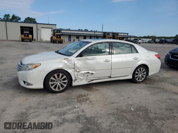 2011 Toyota Avalon with VIN 4T1BK3DB5BU390570, listed as a Copart auction lot 60098705 with 152,969 mi miles and Salvage title. Bid and sale history available at DreamBid. Image 1.