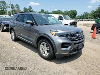 2022 Ford Explorer XLT with VIN 1FMSK7DH7NGA04682, listed as a Copart auction lot 58146245 with 66,447 mi miles and Salvage title. Bid and sale history available at DreamBid. Image 14.