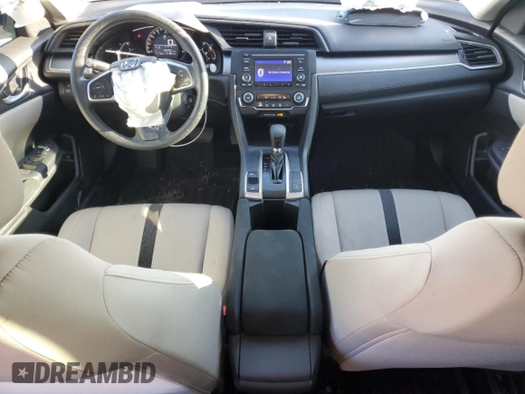 2018 Honda Civic Sedan LX with VIN 19XFC2F56JE004353, listed as a Copart auction lot 49499755 with 83,465 mi miles and Salvage Title. Bid and sale history available at carsss.com. Image 8.