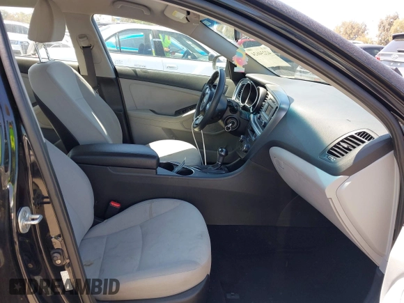 2015 Kia Optima LX with VIN KNAGM4A7XF5615069, listed as a IAAI auction lot 42234624 with 174,078 mi miles and . Bid and sale history available at DreamBid. Image 5.