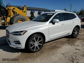 2020 Volvo XC60 Inscription with VIN YV4102RL4L1512319, listed as a Copart auction lot 48719605 with 37,302 mi miles and Salvage Title. Bid and sale history available at carsss.com. Image 1.