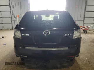 2007 Mazda CX-7 Sport with VIN JM3ER29LX70108101, listed as a Copart auction lot 76023534 with 114,076 mi miles and Salvage Title. Bid and sale history available at carsss.com. Image 6.