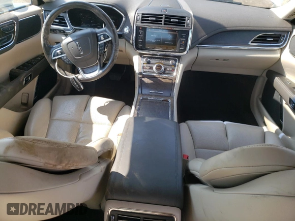 2017 Lincoln Continental Select with VIN 1LN6L9TK8H5602156, listed as a Copart auction lot 61907695 with 112,382 mi miles and Salvage title. Bid and sale history available at DreamBid. Image 8.