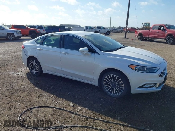 2017 Ford Fusion Titanium with VIN 3FA6P0K92HR362317, listed as a IAAI auction lot 41741671 with 146,989 mi miles. Bid and sale history available at carsss.com. Image 1.