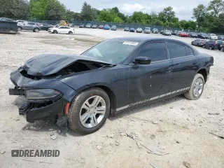 2019 Dodge Charger SXT with VIN 2C3CDXBG3KH500743, listed as a Copart auction lot 57411805 with 79,554 mi miles and Salvage title. Bid and sale history available at DreamBid. Image 1.