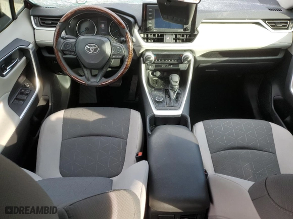 2022 Toyota RAV4 Hybrid XLE with VIN 4T3RWRFV2NU060815, listed as a Copart auction lot 47357465 with 21,021 mi miles and Salvage Title. Bid and sale history available at carsss.com. Image 8.