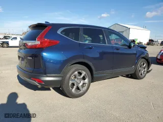 2018 Honda CR-V EX with VIN 2HKRW2H55JH653039, listed as a Copart auction lot 47787975 with 193,048 mi miles and Salvage Title. Bid and sale history available at carsss.com. Image 3.