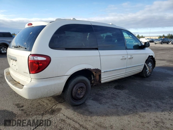 2004 Chrysler Town & Country Limited with VIN 2C8GP64L54R587713, listed as a Copart auction lot 83669444 with Not Provided miles and Salvage Title. Bid and sale history available at DreamBid. Image 3.