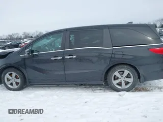 2018 Honda Odyssey EX-L z VIN 5FNRL6H79JB012735, wystawiony jako IAAI lot #41552799 z przebiegiem 29 253 mil mil oraz . Historia ofert i sprzedaży dostępna na DreamBid. Obrazek 14.