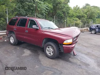 2002 Dodge Durango Sport with VIN 1B4HS38N32F206649, listed as a IAAI auction lot 40725627 with 290,822 mi miles. Bid and sale history available at carsss.com. Image 1.