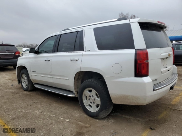 2016 Chevrolet Tahoe LTZ with VIN 1GNSKCKC6GR283299, listed as a Copart auction lot 86536764 with 97,835 mi miles and Salvage Title. Bid and sale history available at carsss.com. Image 2.