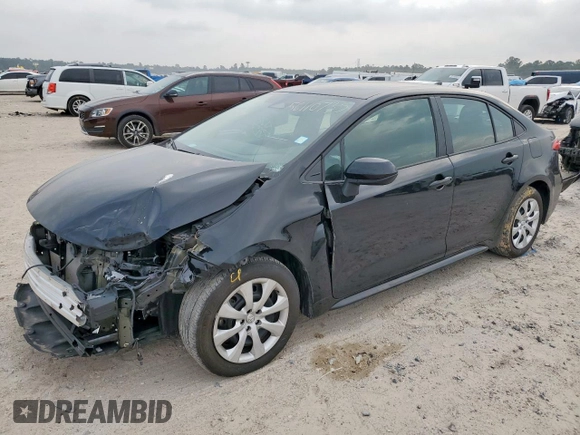 2024 Toyota Corolla LE z VIN 5YFB4MDE5RP137366, wystawiony jako Copart lot #56110735 z przebiegiem 27 798 mil mil oraz Szkoda całkowita • Salvage title. Historia ofert i sprzedaży dostępna na DreamBid. Obrazek 1.