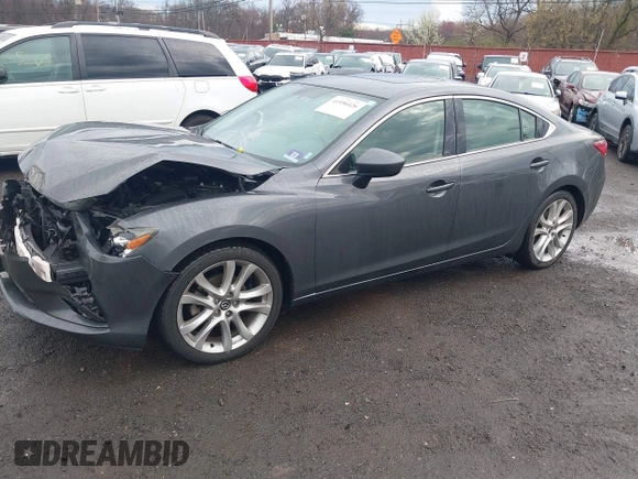 2014 Mazda Mazda6 i Touring with VIN JM1GJ1V6XE1138483, listed as a IAAI auction lot 41956426 with 91,294 mi miles. Bid and sale history available at carsss.com. Image 18.