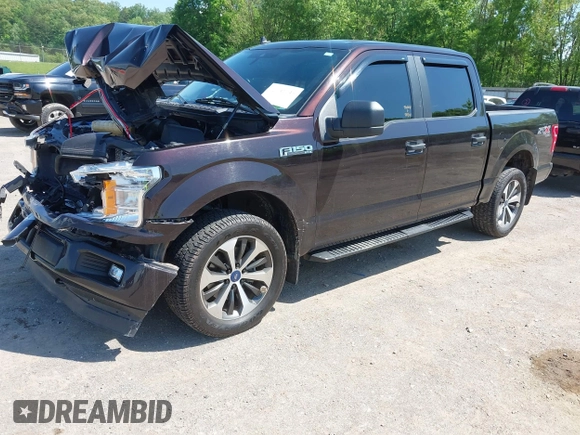 2020 Ford F-150 XL with VIN 1FTEW1EP3LFC56067, listed as a IAAI auction lot 42132791 with 103,357 mi miles and . Bid and sale history available at DreamBid. Image 17.