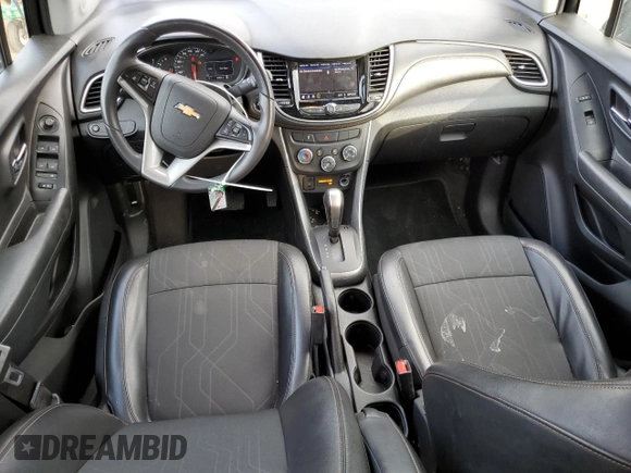 2022 Chevrolet Trax LT with VIN KL7CJLSM0NB516282, listed as a Copart auction lot 43258405 with 52,490 mi miles and Salvage Title. Bid and sale history available at carsss.com. Image 8.