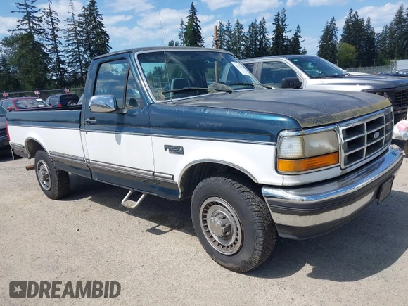 1994 Ford F-250 with VIN 1FTEF25H3RLB68497, listed as a IAAI auction lot 42178117 with 221,447 mi miles and . Bid and sale history available at DreamBid. Image 1.