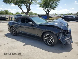 2021 Ford Mustang EcoBoost with VIN 1FATP8UH9M5105349, listed as a Copart auction lot 51388475 with 0 mi miles and Non Repairable. Bid and sale history available at carsss.com. Image 4.