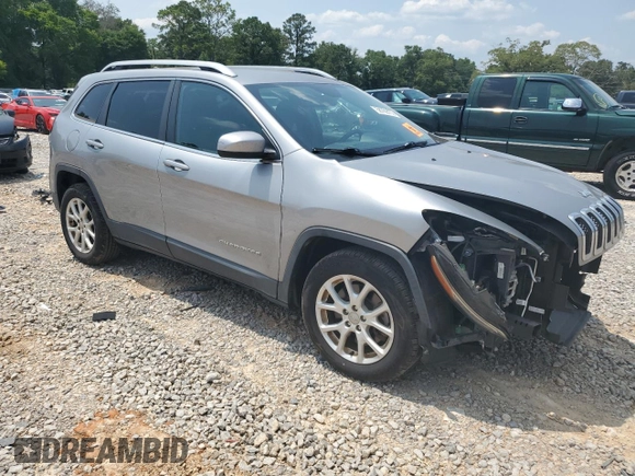 2017 Jeep Cherokee Latitude with VIN 1C4PJLCB9HW527036, listed as a Copart auction lot 58769755 with 36,826 mi miles and Salvage title. Bid and sale history available at DreamBid. Image 4.
