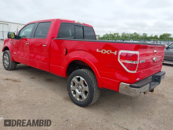 2012 Ford F-150 XL with VIN 1FTFW1ET8CKD64354, listed as a IAAI auction lot 42308178 with 102,277 mi miles and . Bid and sale history available at DreamBid. Image 3.