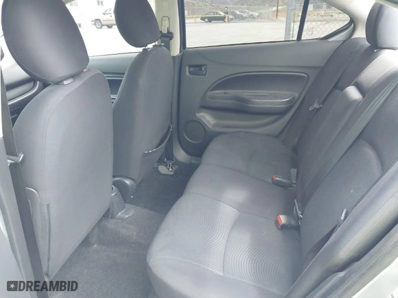 2019 Mitsubishi Mirage G4 ES with VIN ML32F3FJ8KHF06016, listed as a IAAI auction lot 41736310 with 50805 miles. Bid and sale history available at carsss.com. Image 8.