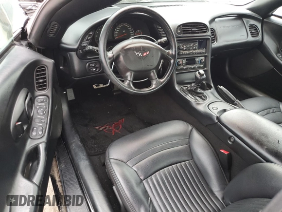2004 Chevrolet Corvette with VIN 1G1YY22G345126176, listed as a Copart auction lot 58344684 with 0 mi miles and Salvage Title. Bid and sale history available at carsss.com. Image 8.