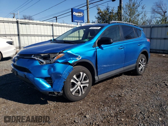 2016 Toyota RAV4 LE with VIN JTMBFREV0GJ086334, listed as a Copart auction lot 49637285 with 181,587 mi miles and Salvage Title. Bid and sale history available at DreamBid. Image 1.