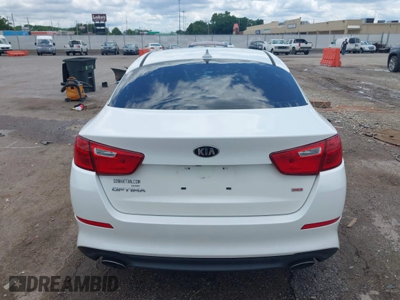 2015 Kia Optima LX with VIN KNAGM4A74F5653459, listed as a IAAI auction lot 42443188 with 109,129 mi miles and . Bid and sale history available at DreamBid. Image 17.