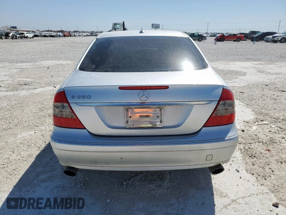 2008 Mercedes-Benz E-Class Luxury 3.5L with VIN WDBUF56X48B269005, listed as a Copart auction lot 50134925 with 0 mi miles and Salvage Title. Bid and sale history available at carsss.com. Image 6.
