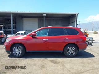 2018 Nissan Pathfinder SV with VIN 5N1DR2MM2JC640660, listed as a IAAI auction lot 41755834 with 76,801 mi miles and . Bid and sale history available at DreamBid. Image 14.