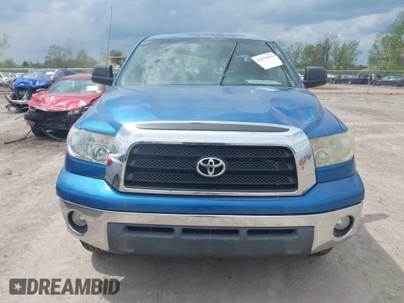 2007 Toyota Tundra SR5 with VIN 5TBBT54187S457414, listed as a IAAI auction lot 42170939 with 136,201 mi miles and . Bid and sale history available at DreamBid. Image 12.
