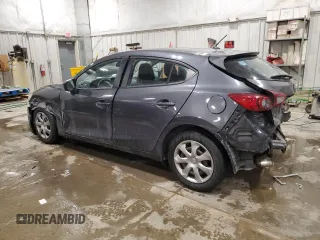 2016 Mazda 3 i Sport with VIN JM1BM1J74G1336026, listed as a Copart auction lot 43767395 with 88,781 mi miles and Non Repairable. Bid and sale history available at DreamBid. Image 2.