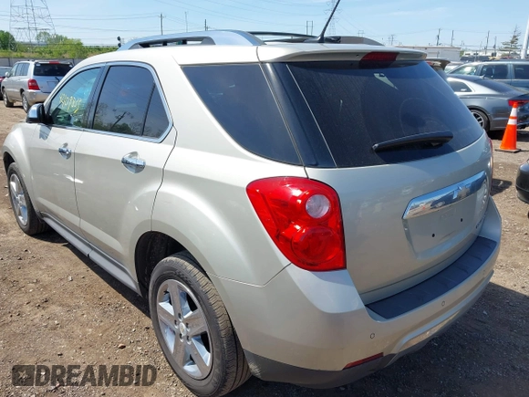 2014 Chevrolet Equinox LTZ with VIN 2GNALDEK1E6167096, listed as a IAAI auction lot 42109833 with 168,806 mi miles and . Bid and sale history available at DreamBid. Image 3.