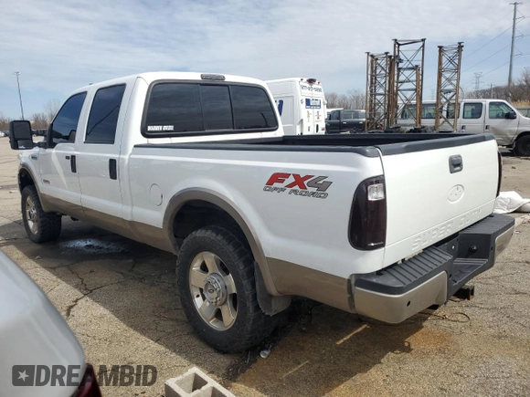 2006 Ford F-250 XL with VIN 1FTSW21P16EC83843, listed as a Copart auction lot 51687355 with 209,950 mi miles and Clean title. Bid and sale history available at DreamBid. Image 2.