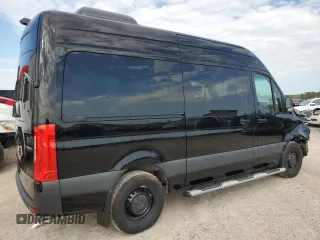 2024 Mercedes-Benz Sprinter with VIN W1Z4NFHY1RP657272, listed as a Copart auction lot 81837014 with Not Provided miles and Salvage Title. Bid and sale history available at DreamBid. Image 3.