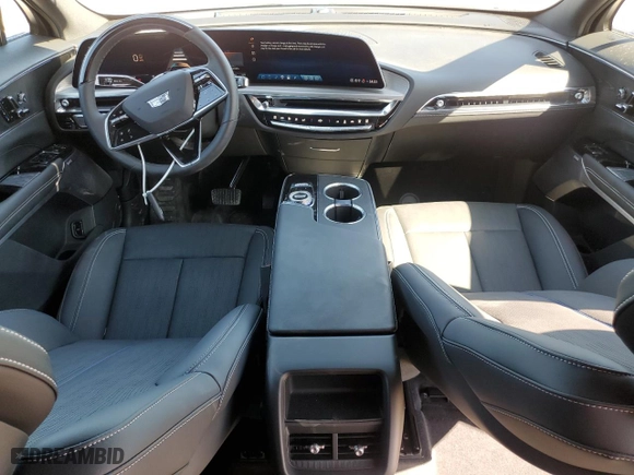 2024 Cadillac LYRIQ Sport with VIN 1GYKPVRK8RZ113297, listed as a Copart auction lot 72373414 with 311 mi miles and Salvage Title. Bid and sale history available at carsss.com. Image 8.