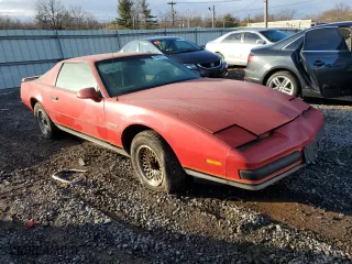 1986 Pontiac Firebird with VIN 1G2FS87SXGN246579, listed as a Copart auction lot 43260105 with 17,411 mi miles and Clean Title. Bid and sale history available at carsss.com. Image 4.