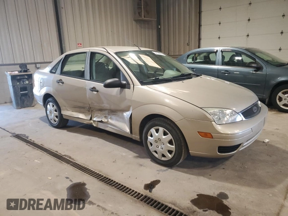 2007 Ford Focus S with VIN 1FAFP34N27W215504, listed as a Copart auction lot 54522865 with 64,754 mi miles and Salvage Title. Bid and sale history available at carsss.com. Image 4.