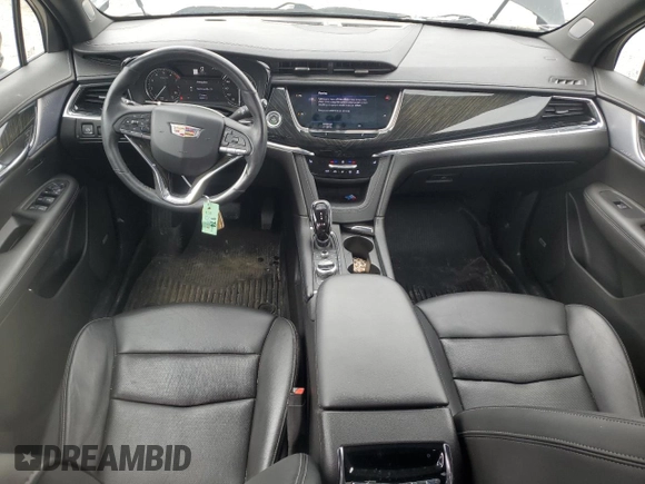 2020 Cadillac XT6 FWD Premium Luxury with VIN 1GYKPCRS2LZ138174, listed as a Copart auction lot 52495655 with 30,822 mi miles and Salvage Title. Bid and sale history available at carsss.com. Image 8.