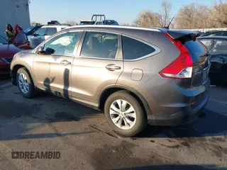 2013 Honda CR-V EX-L z VIN 5J6RM4H70DL020641, wystawiony jako IAAI lot #41361293 z przebiegiem 115 892 mil mil oraz . Historia ofert i sprzedaży dostępna na DreamBid. Obrazek 3.