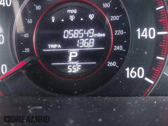 2016 Honda Accord Sport with VIN 1HGCR2F53GA195194, listed as a IAAI auction lot 42358904 with 58,549 mi miles and . Bid and sale history available at DreamBid. Image 15.