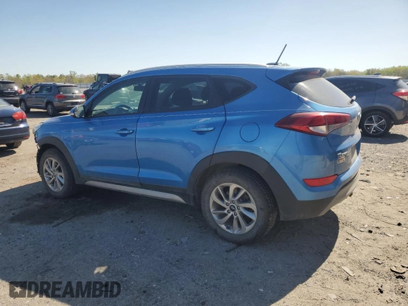 2017 Hyundai Tucson Sport with VIN KM8J3CA26HU303698, listed as a Copart auction lot 53326125 with 72,617 mi miles and Salvage Title. Bid and sale history available at DreamBid. Image 2.